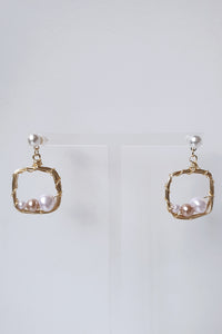 Devona Square Drop Earrings