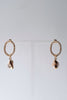 Marble Stone's Bold Antique Titanium Earrings