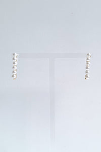 Pearl Line Earrings