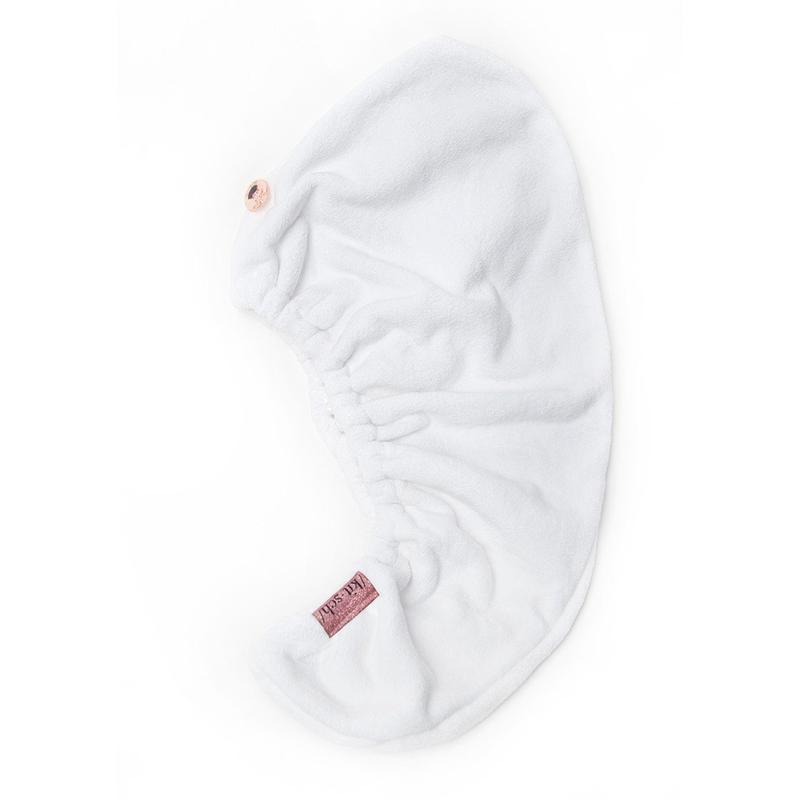 Microfiber Hair Towel - White