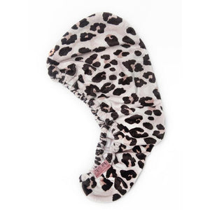 Microfiber Hair Towel - Leopard