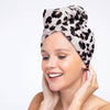 Microfiber Hair Towel - Leopard