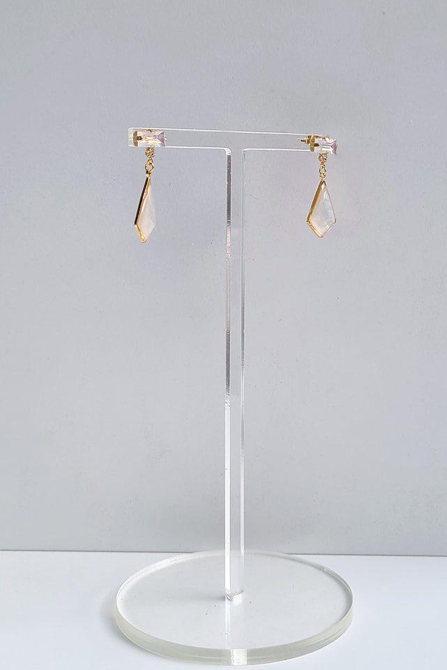 Mother-of-Pearl Drop Earrings