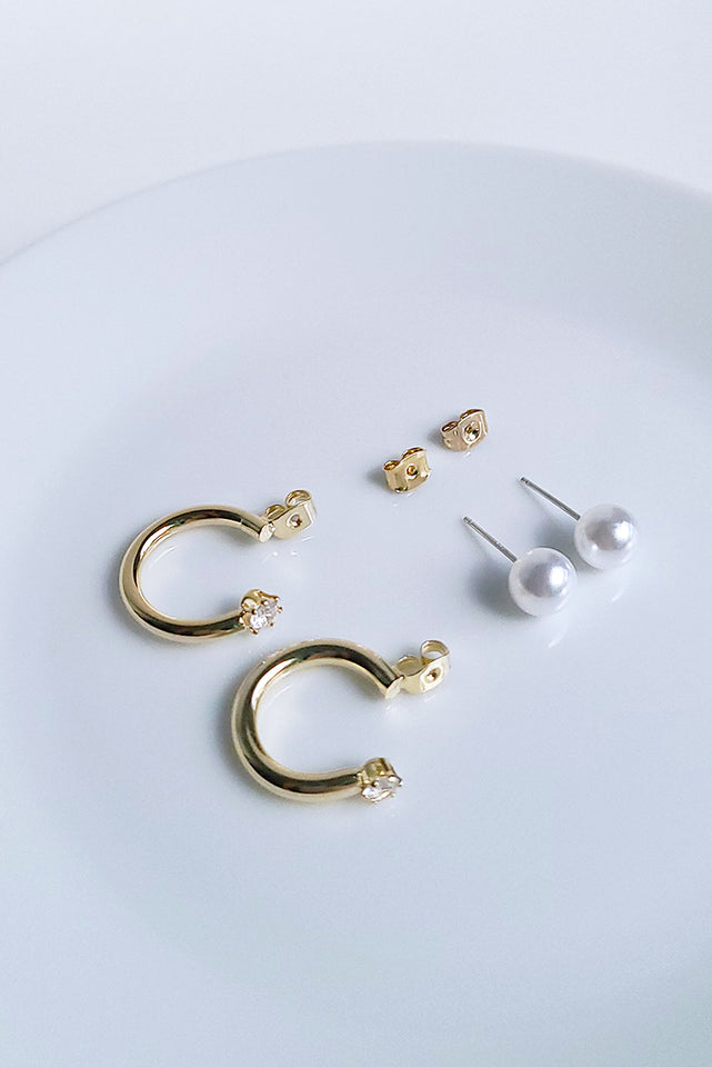 Nour Pearl Bold Earrings