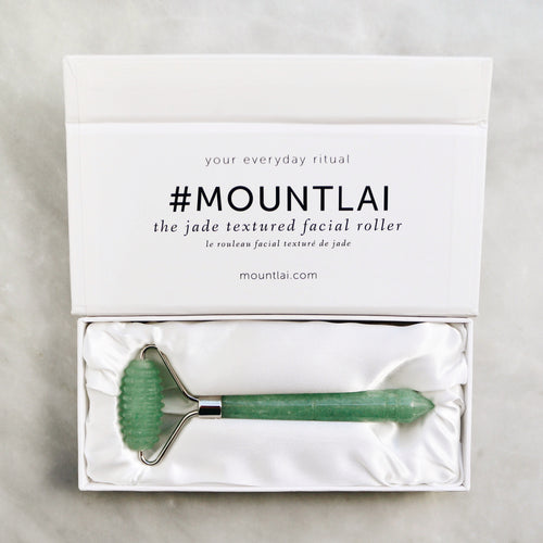 jade textured facial roller