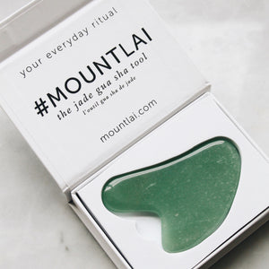 jade gua sha tool