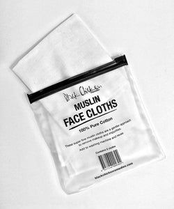 muslin face cloth to remove mask