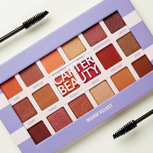 Warm Velvet 18-Shade Eyeshadow Palette