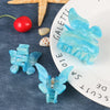 Butterfly Hair Claw Clips -blue
