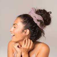 Dinner Scrunchie - Blush