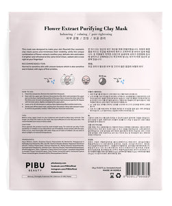 flower extract purifying mask instructions
