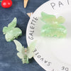 Butterfly Hair Claw Clips -light Green