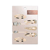 Micro Stackable Snap Clips 7pc set - Gold